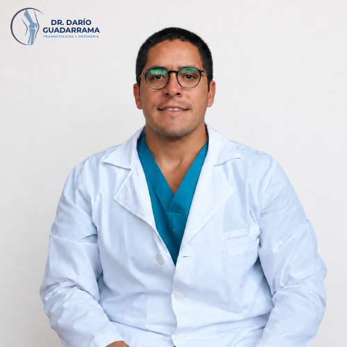 Dr. Darío Guadarrama Lara, especialista en Traumatología y Ortopedia